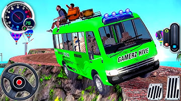 Mini Coach Bus Driving 3D - Offroad Bus Drive Simulator - Android GamePlay