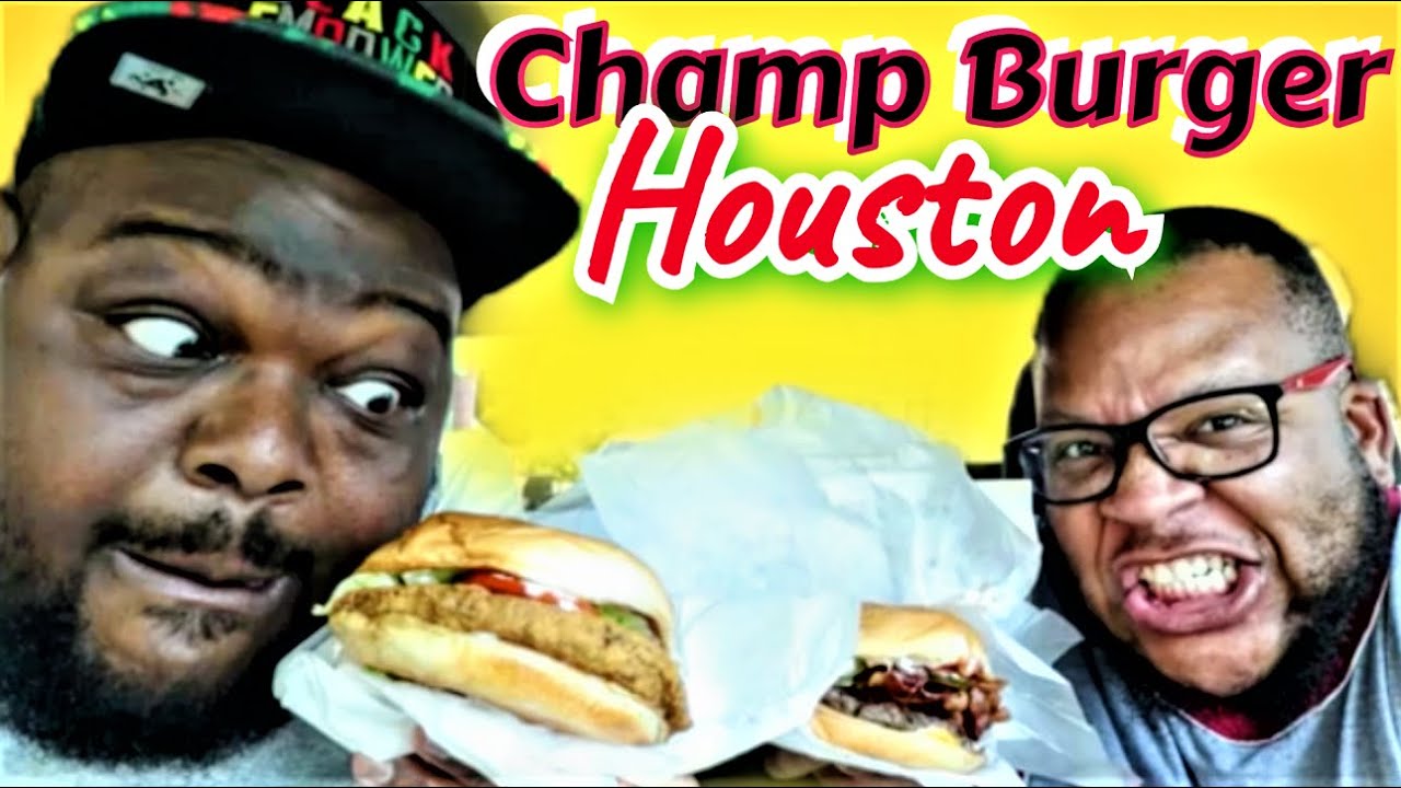 Two Different Tastes- Champ Burger -Mukbang