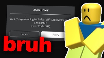 ROBLOX IS DOWN.. We are experiencing technical difficulties roblox please try again later Error 529