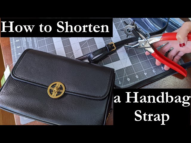 Handbag Hacks: How to Shorten A Bag Strap *Tips and Tricks for Both Chain  and Leather Straps* 