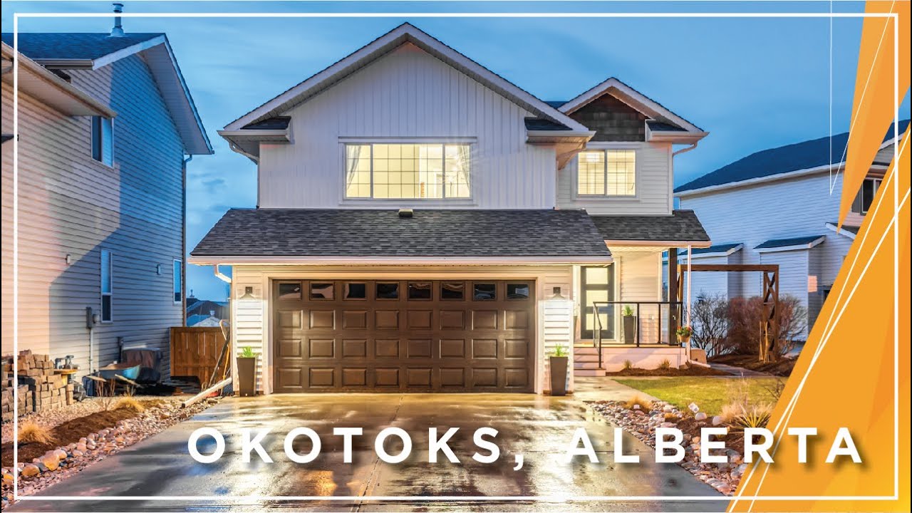 Okotoks Real Estate Property Video Tour Production - 8 Sheep River Hill