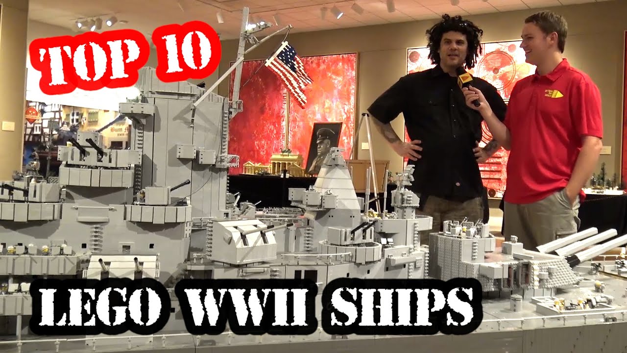 Top 10 Epic LEGO WWII Ships & Submarines