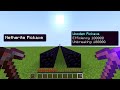 Netherite Pickaxe vs Wooden Pickaxe Eff 10000 vs Obsidian