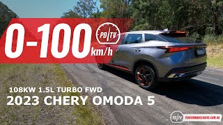 2023 Chery Omoda 5 0-100km/h & engine sound