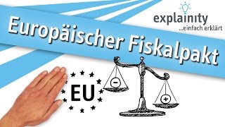 Europäischer Fiskalpakt einfach erklärt (explainity® Erklärvideo)