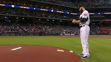 TB@HOU: Keuchel strikes out five over seven innings
