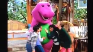 Barney Comes To Life Going On A Bear Hunt