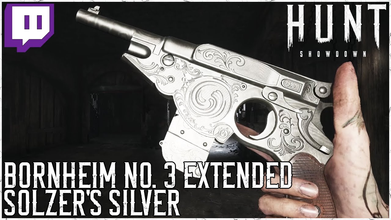 Hunt: Showdown 1896 - Skin Showcase - Solzer's Silver - YouTube