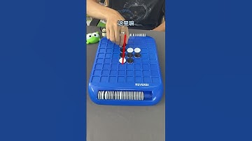 黑白棋，玩著玩著棋子全被翻面了益智玩具親子互動動手動腦