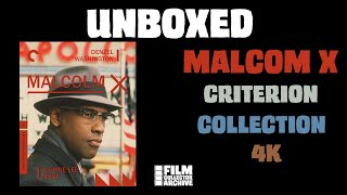 UNBOXED | Malcom X | Criterion Collection 4K Profile