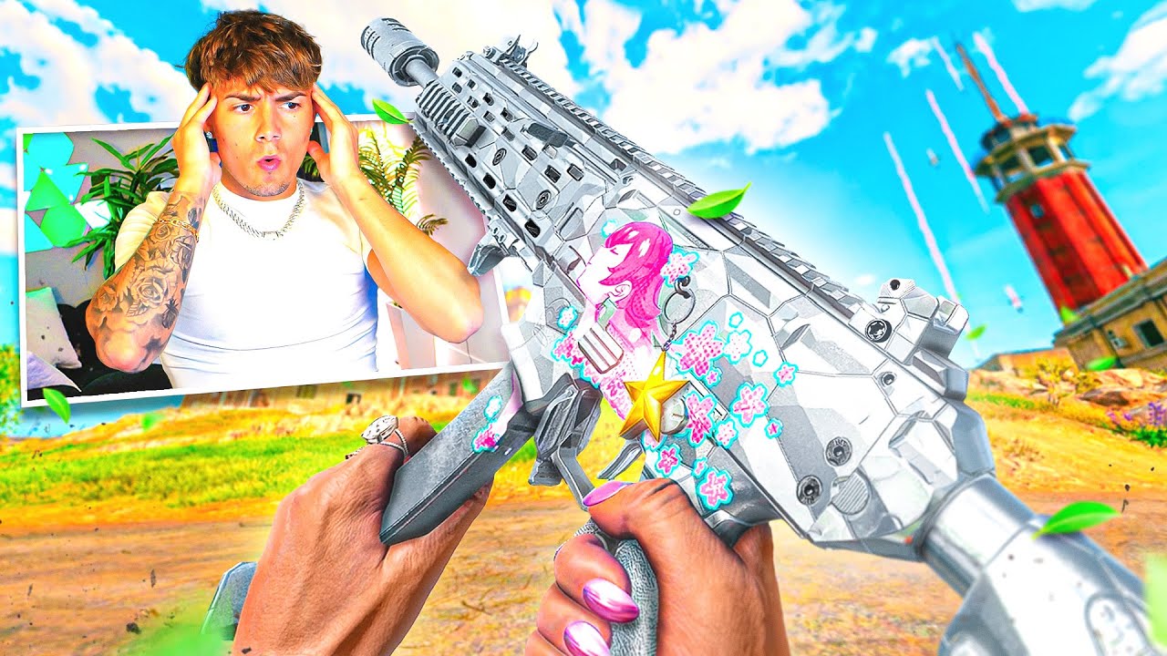 The *new* BUFFED RIVAL-9 got me BANNED LIVE on Rebirth Island😍🏝️