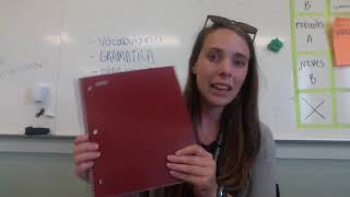 How to make our Spanish notebooks! (2/3H & 4)