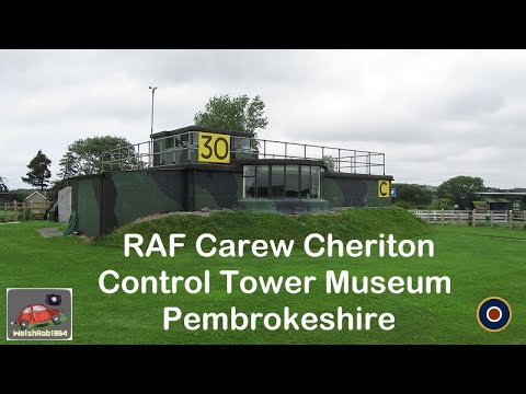 RAF Carew Cheriton Control Tower Museum, Pembrokeshire, Wales