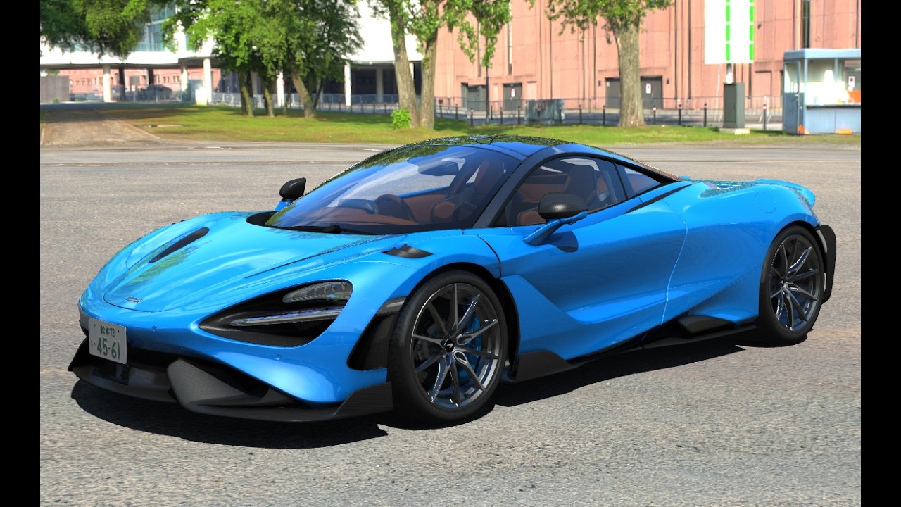 TOP SPPED 300km/h McLaren 765LT #assettocorsa #topspeed #shutokorevivalproject