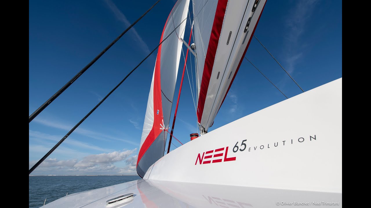 Neel 65 Evolution Guided Tour by Eric Bruneel the CEO of Neel Trimarans.