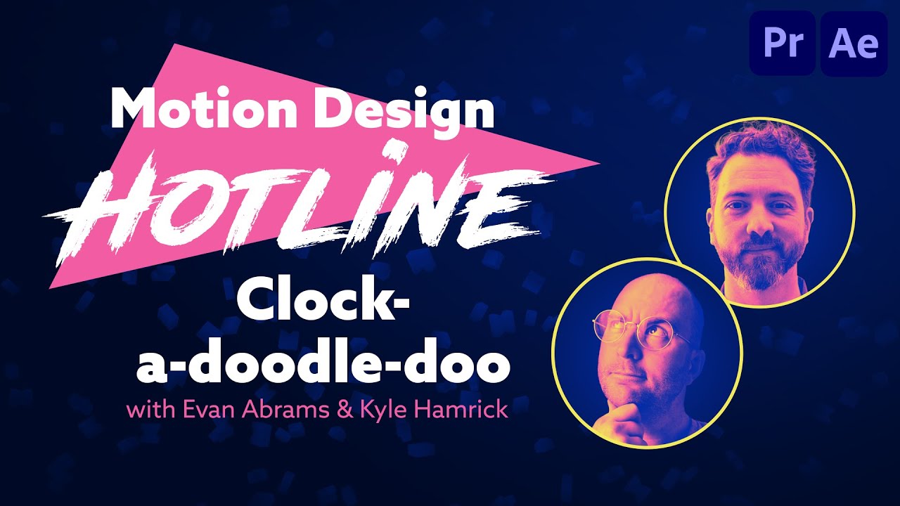 Motion Design Hotline: Clock-a-doodle-doo