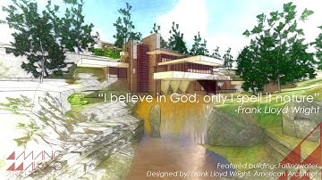 FALLINGWATER by Frank Lloyd Wright