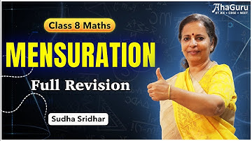 Mensuration Class 8 Maths | Formulas | One shot | Class 8 Maths Chapter 9 Tricks