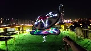 Dubai EAU - Marina Cruise Show - Belly and Tanoura Dance - Tour Viajando por el Mundo con Dora Velez