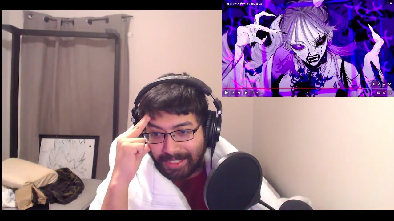 Reaction 【オリジナルMV】邪魔 歌いました【Ado】Bocca della Verita