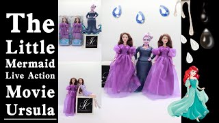JK Barbie Dolls Collection ~ Unbox Disney Live Action Ursula The Little Mermaid