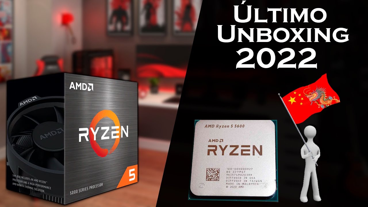 AMD Ryzen 5 5600 Unboxing 