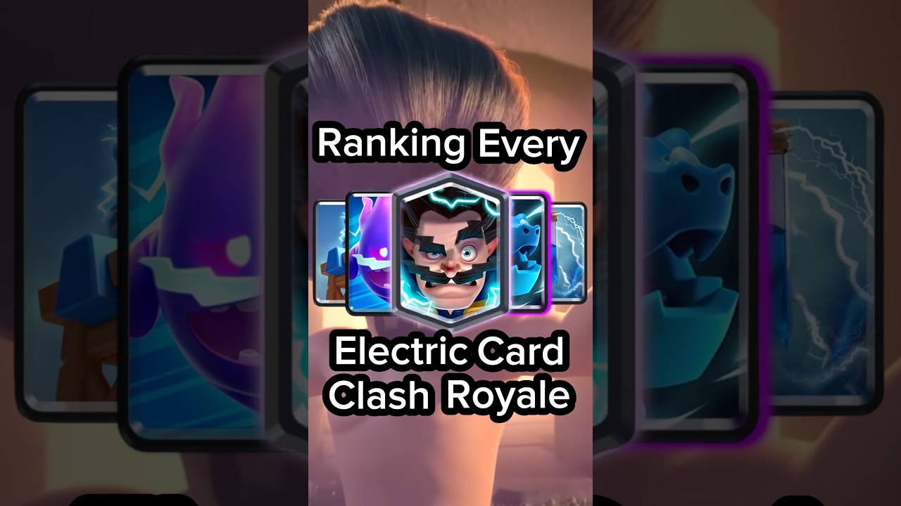 РЕЙТИНГ Все ЭЛЕКТРИЧЕСКИЕ карты в CLASH ROYALE 