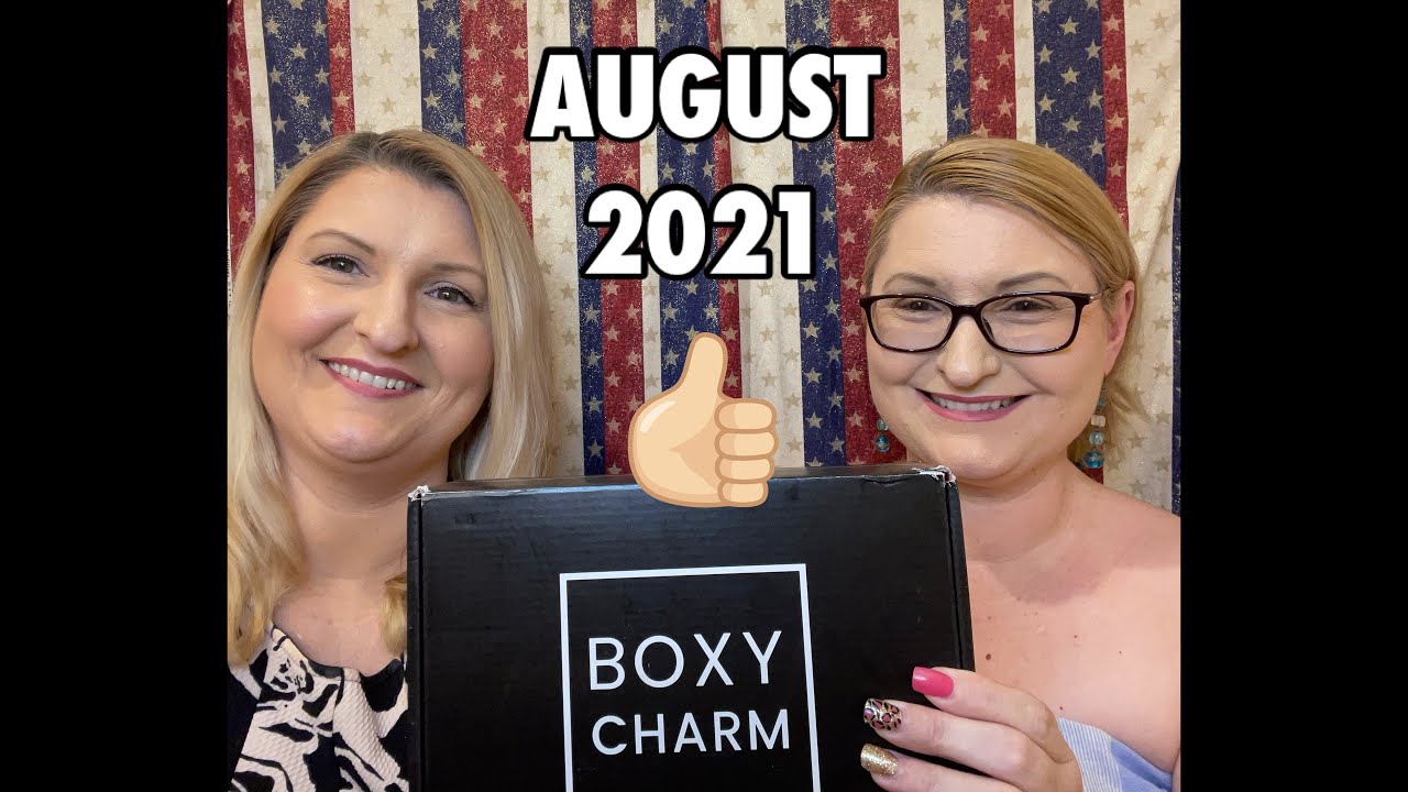 BOXYCHARM AUGUST 2021
