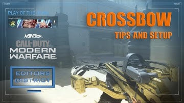 The Crossbow Set Up & Golden Tips and Tricks   COD MW 2020