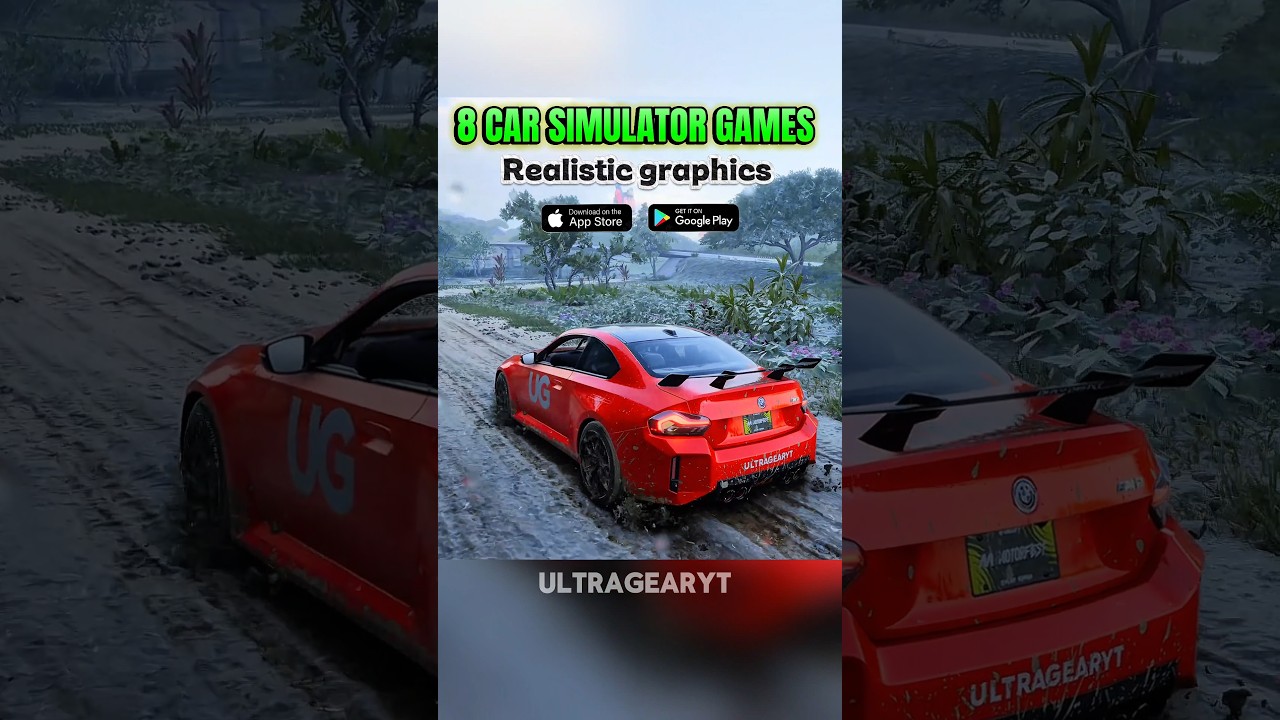 8 лучших реалистичных игр про вождение автомобилей для Android 📈💯