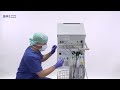 Installation operation of the ies 3 smoke evacuation system combination with electrosurgical units