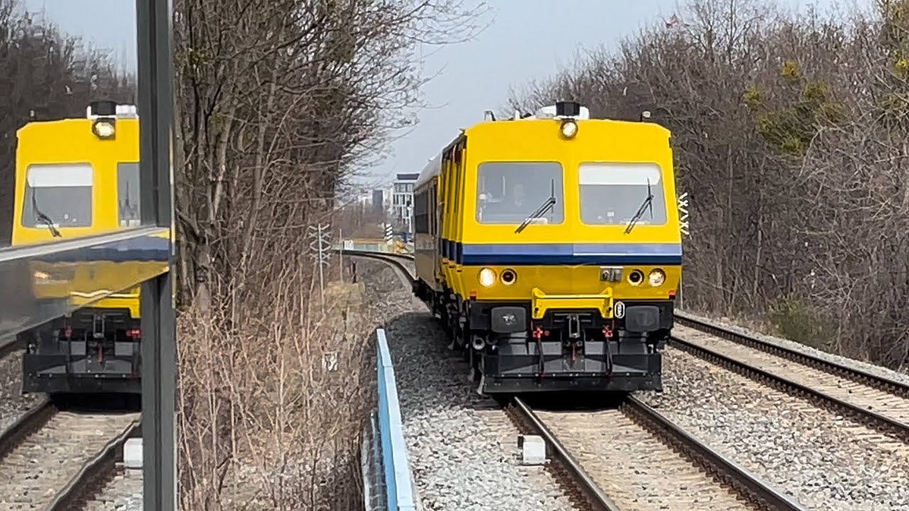 Pociągi specjalne drezyna pomiarowa 