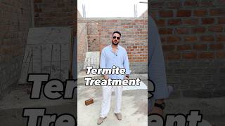Termite Treatment Before Construction — Don’t Skip This Step | Home Building India #Shorts