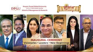 DNYAANARAMBH 2026 | Official Inaugural Ceremony Teaser | DPGU SMR | MBA Induction 2026