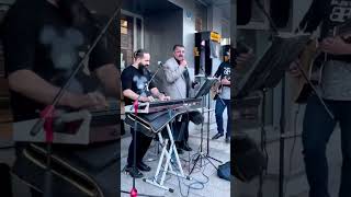 اجرای زنده ترانه «پوست شیر» ابی توسط احمد ایراندوست در خیابان