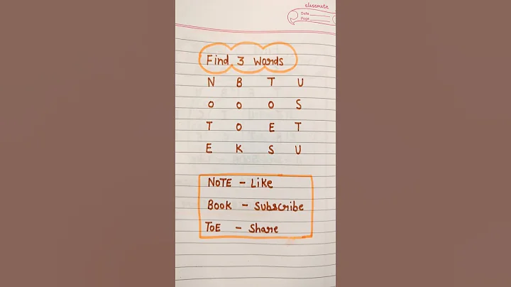 find 3 words 🤔🧐#shorts #art #challenge #creative #puzzle