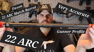 22 ARC - Faxon Firearms 16 22 ARC Match Barrel
