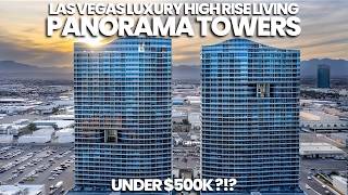 PANORAMA TOWERS LAS VEGAS 2BED 2BATH LUXURY HIGH RISE CONDO FOR SALE UNDER $500K