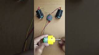 DIY Energy Generation Project Working Model Using N20 DC Geared Motor #shorts #motor #dcmotor