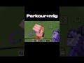 minecraft parkour #minecraft #parkour #shorts