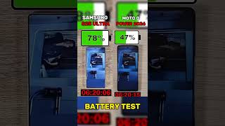 Samsung S25 Ultra Vs Moto G Power 2026 Battery Test! #shorts #samsung #edit