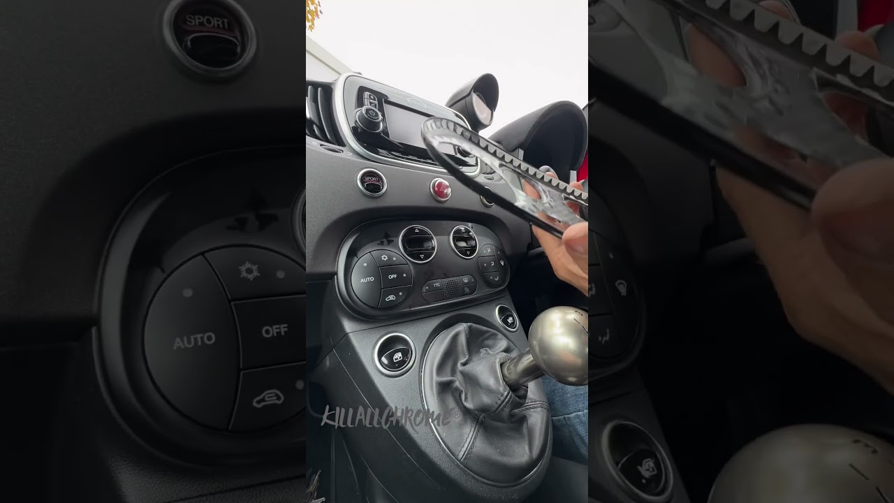 Digital Climate Panel Abarth 😍