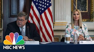 Ivanka Trump, AG Barr Discuss Housing Plan For Survivors Of Human Trafficking | NBC News NOW