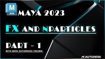 MAYA 2023 NPARTICLES || FX || DYNAMIC || PART - 1
