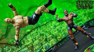 Brock Lesnar VS Oba Femi | NO HOLDS BARRED | WWE Action Figure Match!