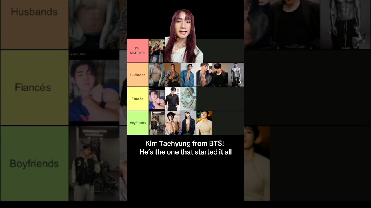 Husband tier list because I’m delulu