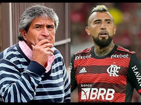 Com a saída de Arturo Vidal, Flamengo terá apenas seis jogadores