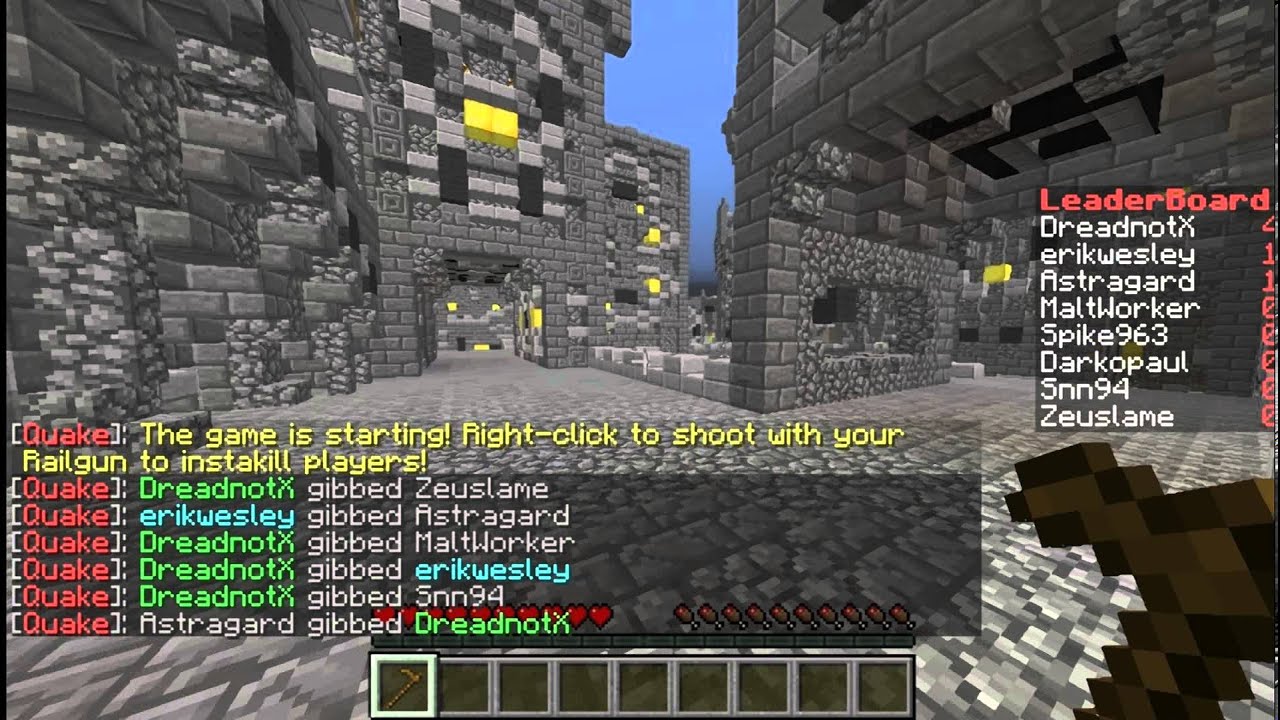 Minecraft. Quake Craft