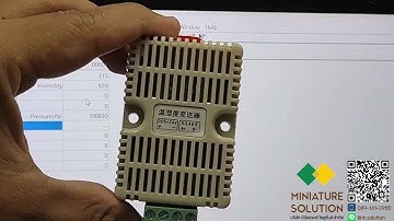 เซนเซอร์ความดันบรรยากาศ อุณหภูมิ ความชื้น  RS485 Modbus RTU Temperature Humidity Pressure RS485