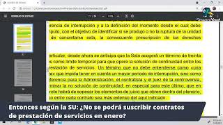 CPS y relacion laboral encubierta: A propósito de la SU ¿Sin contrato en enero?